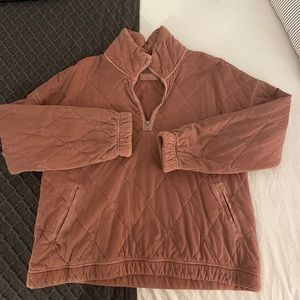 Quilted Quarter Zip
